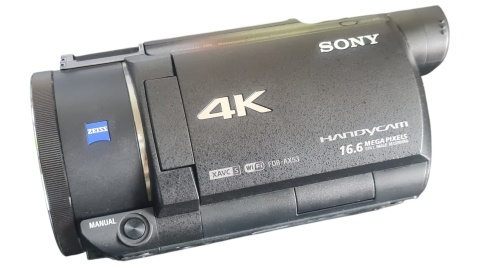 Sony FDR-AX53 4K Ultra HD | Kamera Cyfrowa | Balanced Optical SteadyShot | NightShot | Rok produkcji 2016