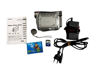 Canon MV830 MiniDV – Kamera Cyfrowa DV | 20x Zoom Optyczny | Kompletny Zestaw