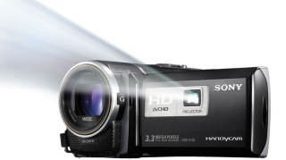 Sony HDR-PJ10E Handycam Full HD z Projektorem | Kamera HD 2011 Kompaktowa kamera Full HD z wbudowanym projektorem