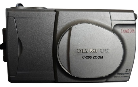 Olympus Camedia C-200 Zoom Aparat Cyfrowy 2.1 MP / Retro DigiCam