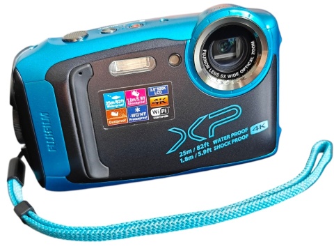 Fujifilm FinePix XP120 4K – Wodoodporny aparat cyfrowy DigiCam